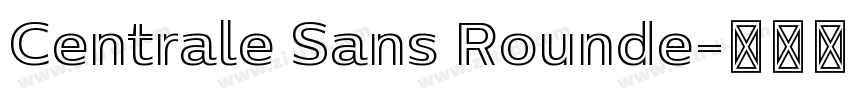 Centrale Sans Rounde字体转换